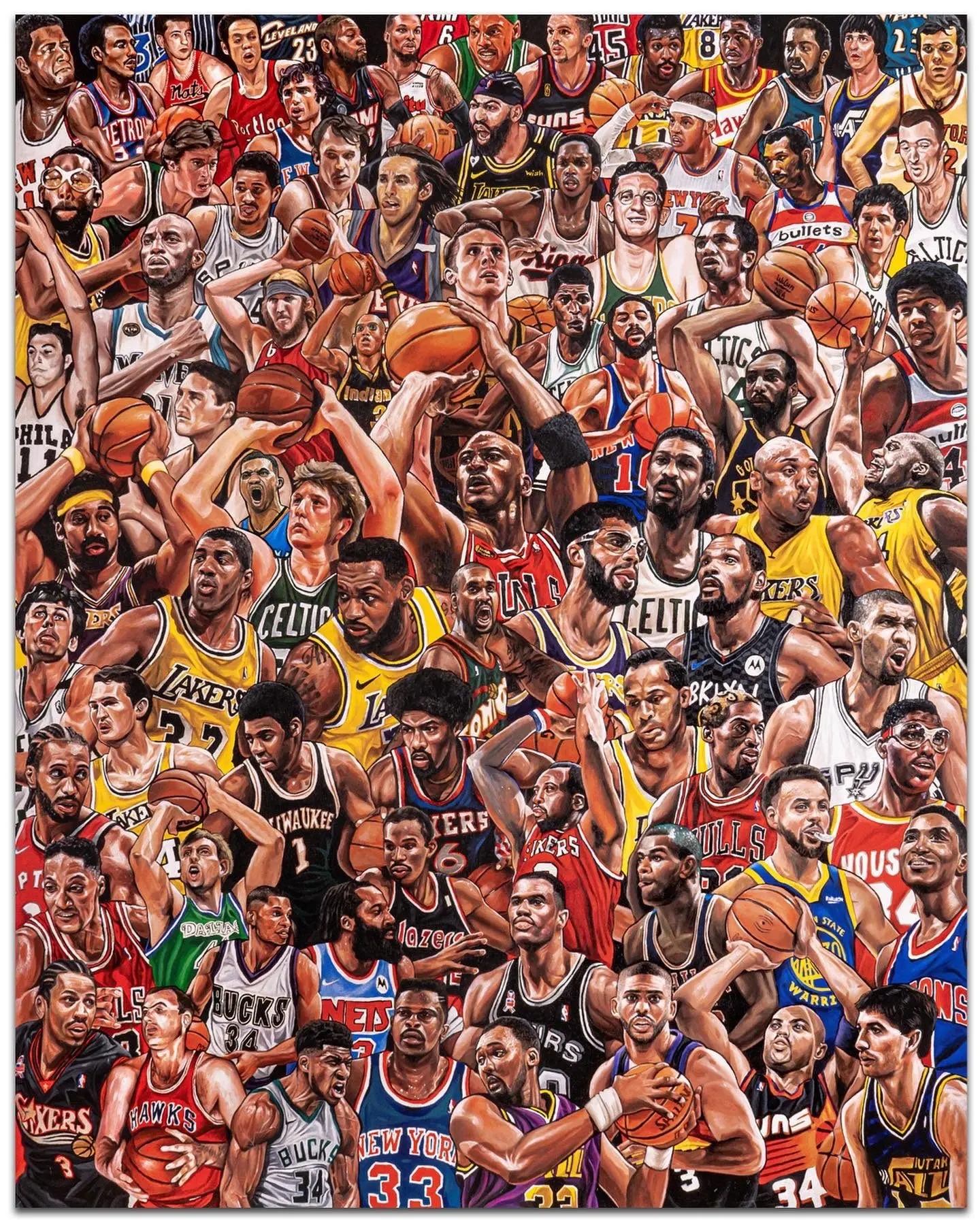  你是因?yàn)槟膫€(gè)球星或哪場(chǎng)比賽愛上的NBA？