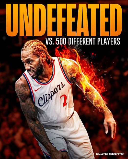  罕見統(tǒng)計！小卡對500球員保持不敗NBA首人 榜單2-6僅老詹非他隊友