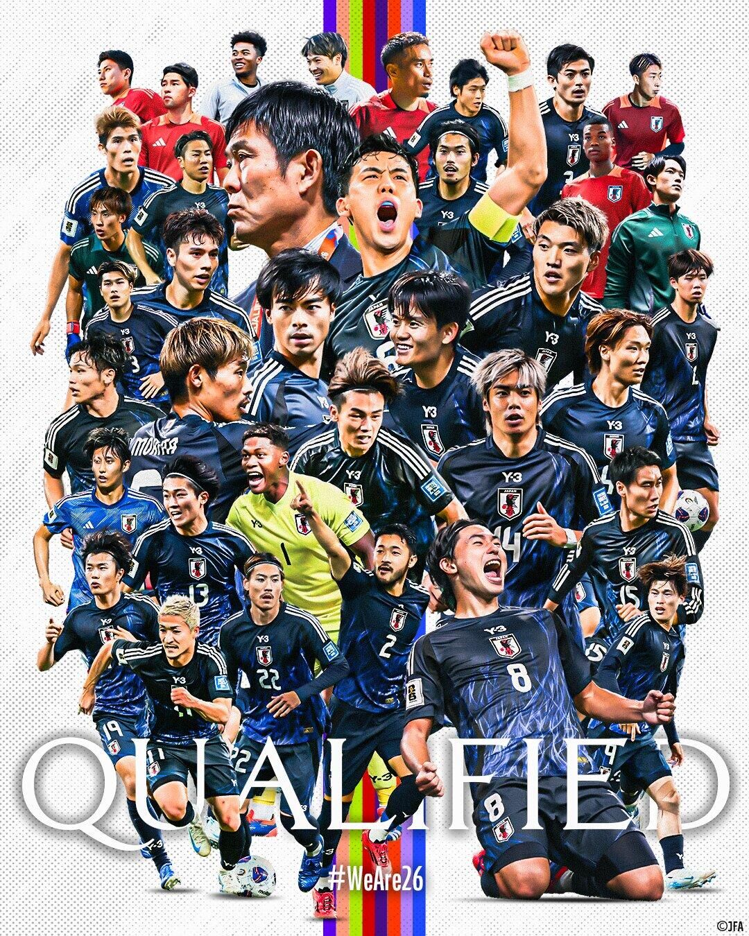  斷層領(lǐng)先！日本7輪6勝1平提前晉級(jí)世界杯，全球除東道主外首隊(duì)！