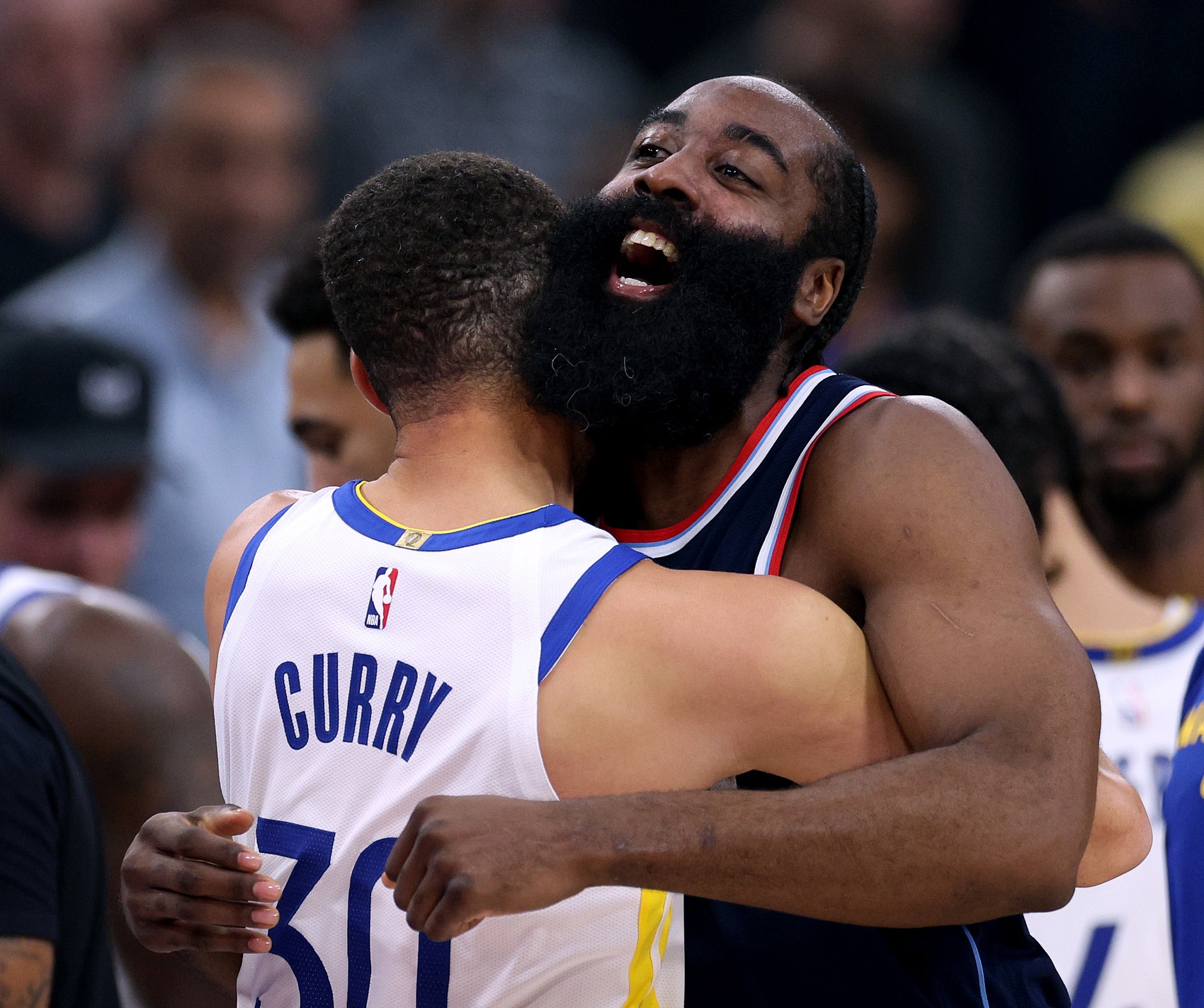  諸神黃昏！庫里哈登先后50+ NBA歷史首次兩名35歲以上球員轟50+！